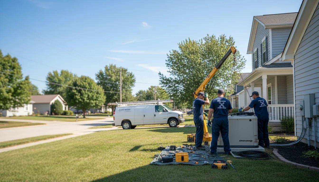 Generator Installation in Maryland Heights, MO near me